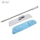 Cleanroom mop systerm autoclavable ESD mop with stick, handle and mop cloth for class A cleanroom