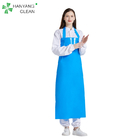 Seafood industry Waterproof and Oilproof  TPU Vinyl Bib Apron with Adjustbale Neck fasten