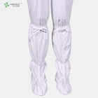 Quality Soft-Soled Stripe Cloth Antistatic Cleanroom High Safety Booties esd boots